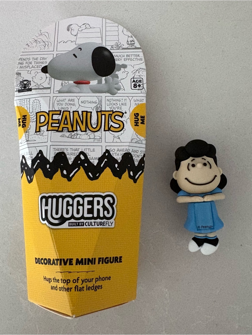Peanuts Snoopy Lucy Huggers Mini Figure